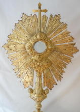 French Antique Baroque Exposition Monstrance